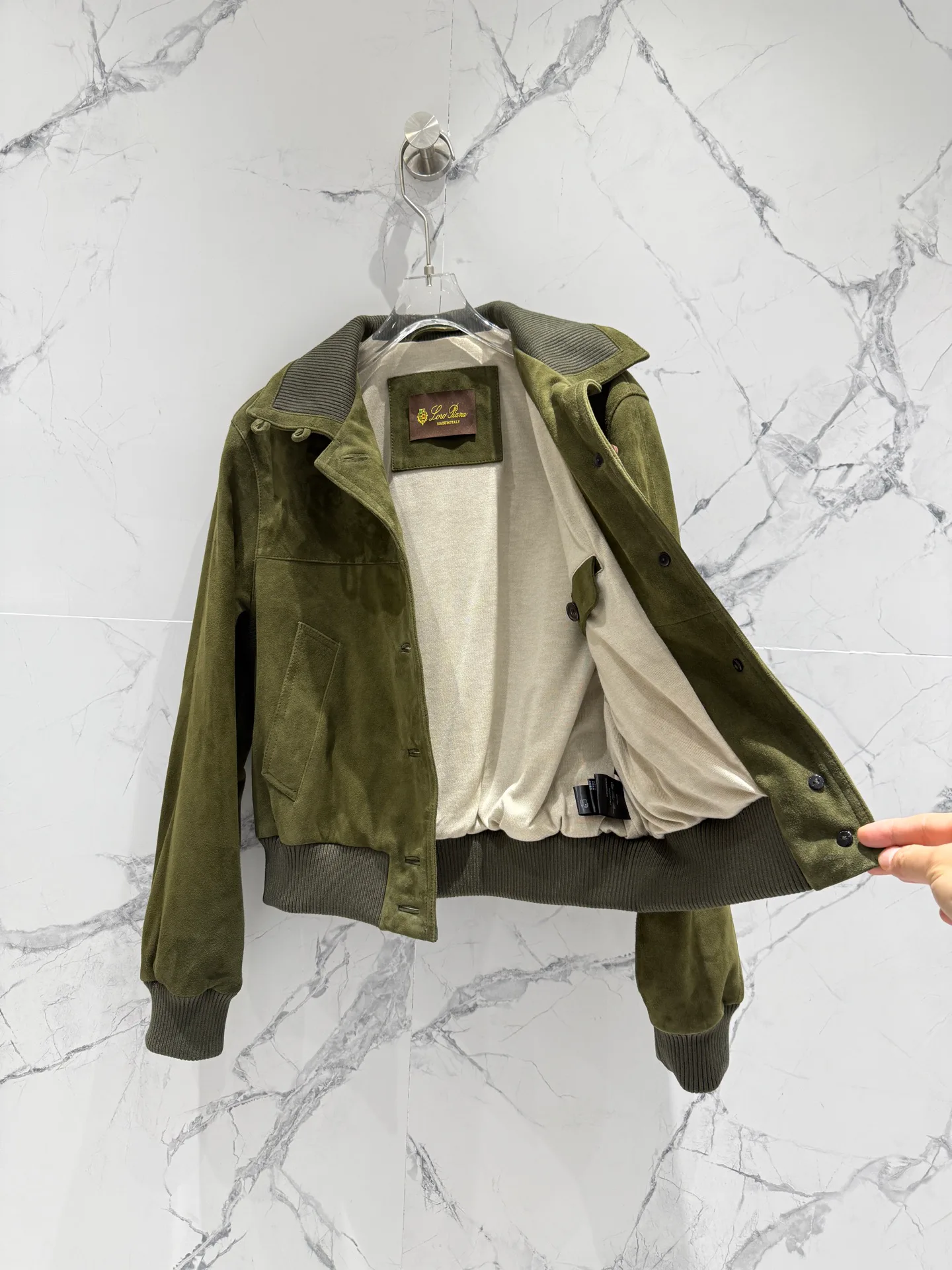 Кожаные Куртки И Дублёнки Женские Loro Piana 11544827