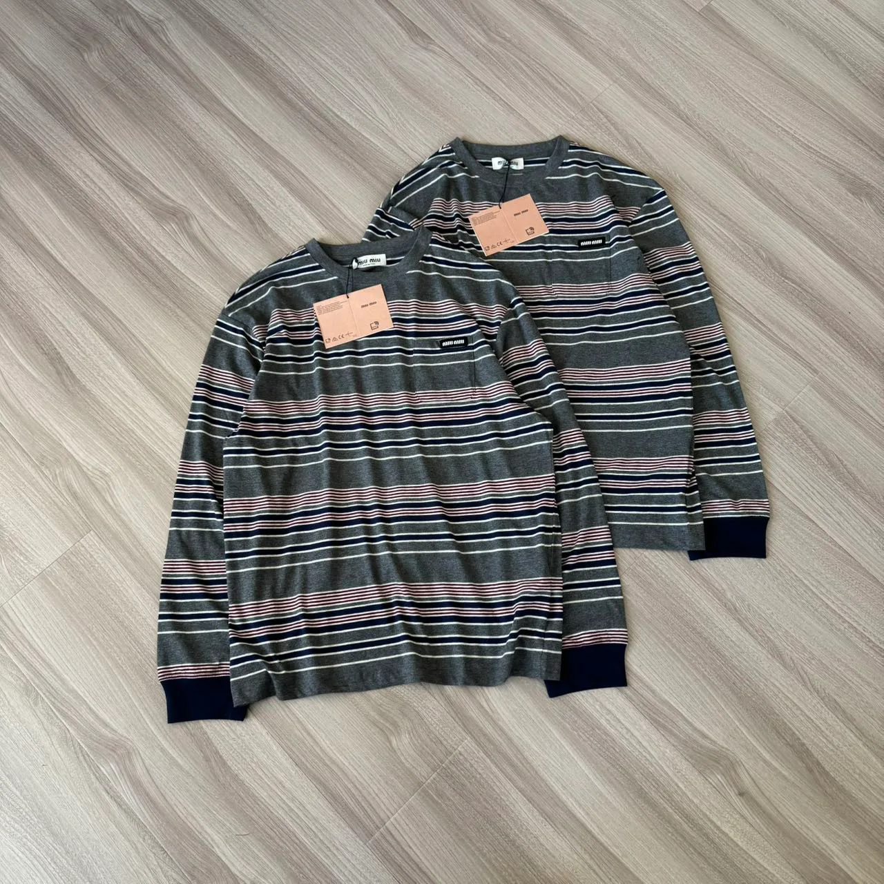 Лонгсливы Мужские Miu Miu 11541532