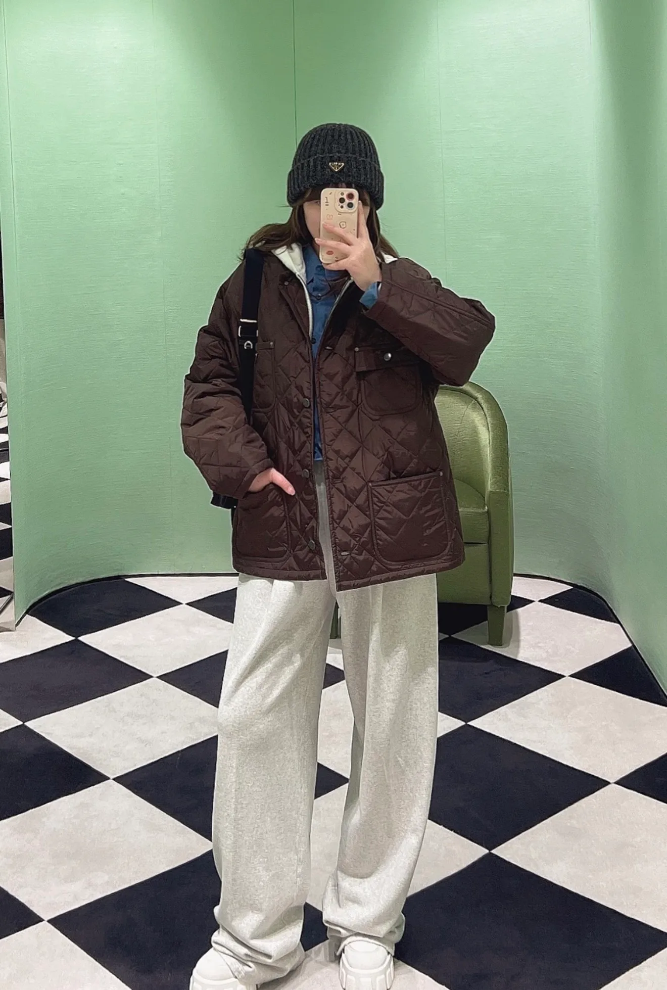 Куртки И Пуховики Женские Prada 18713369