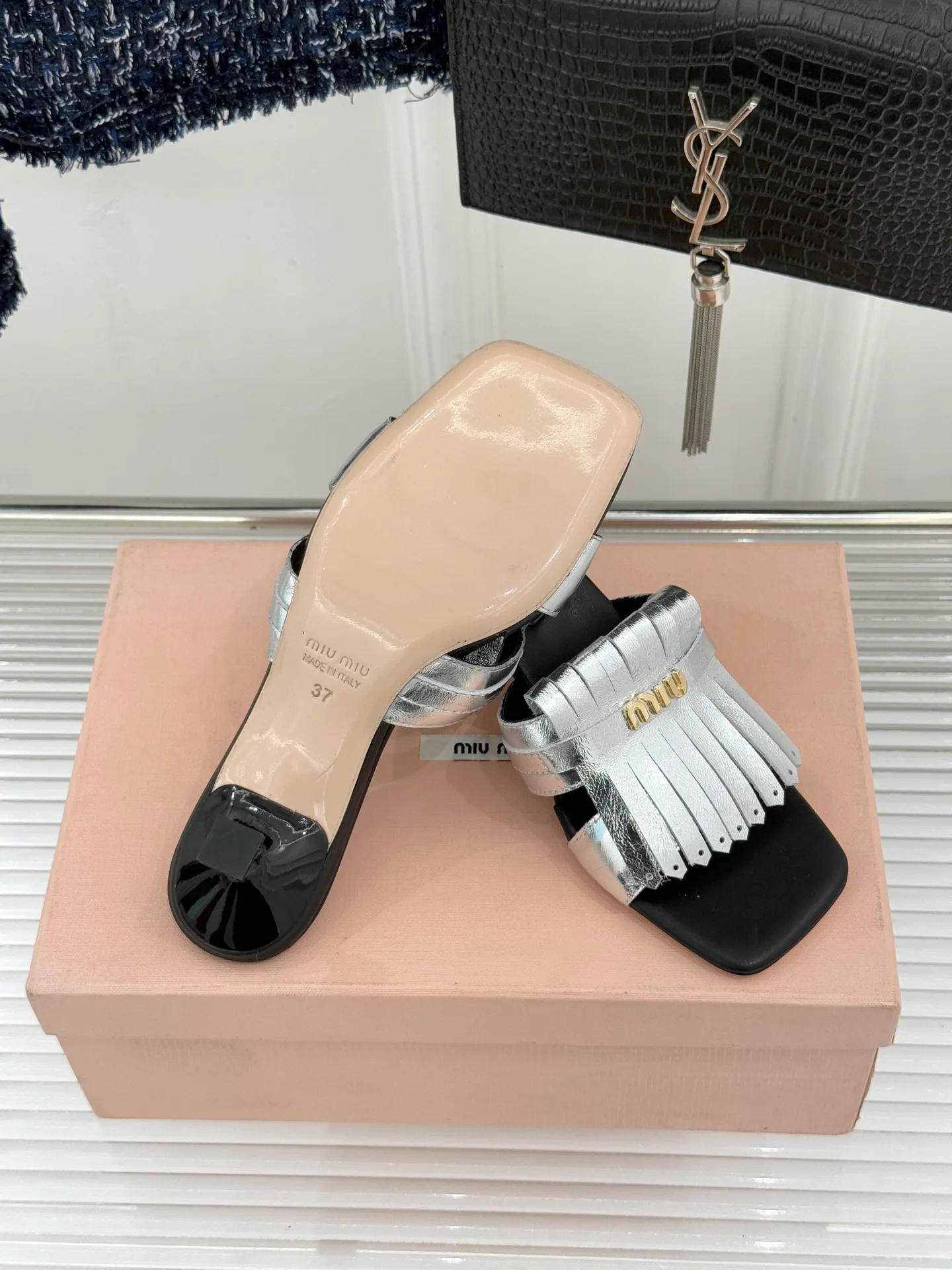 Босоножки Женские Miu Miu 11160219
