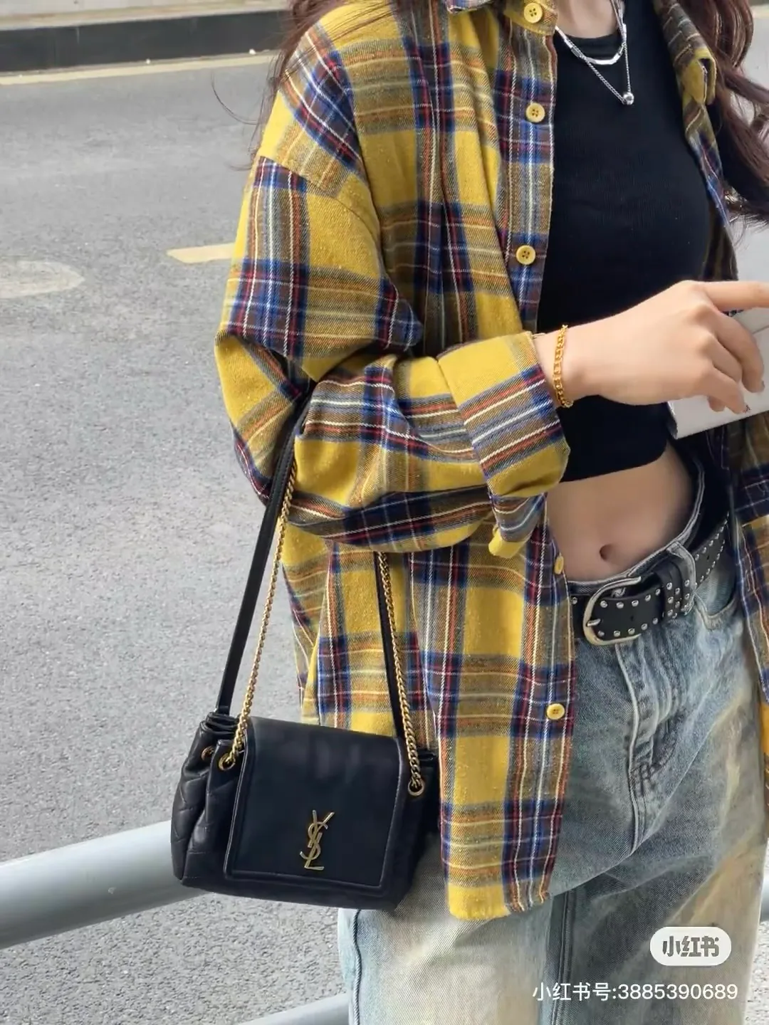 Сумки На Ремне Женские Saint Laurent 1270629