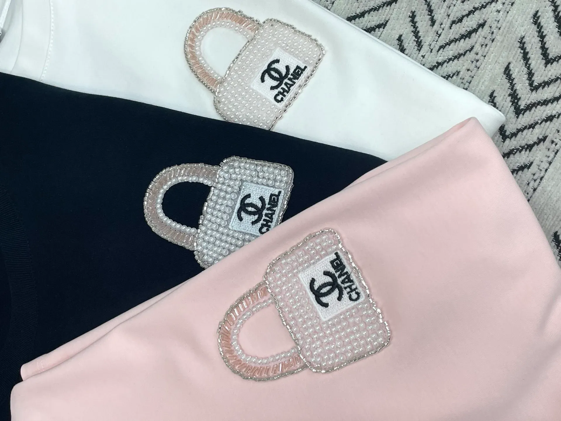 Футболки Женские Chanel 4523581