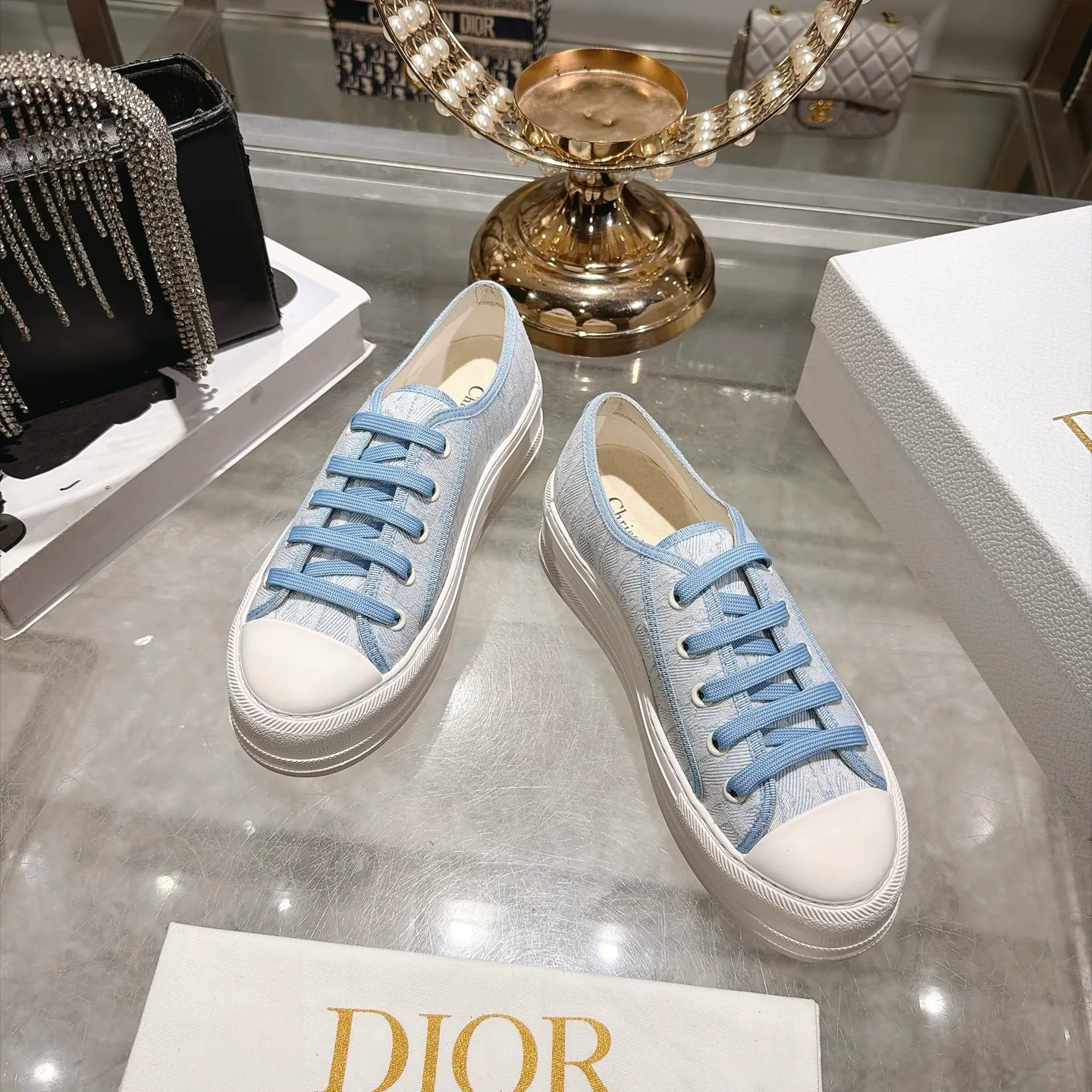 Кроссовки Женские Christian Dior 18764214