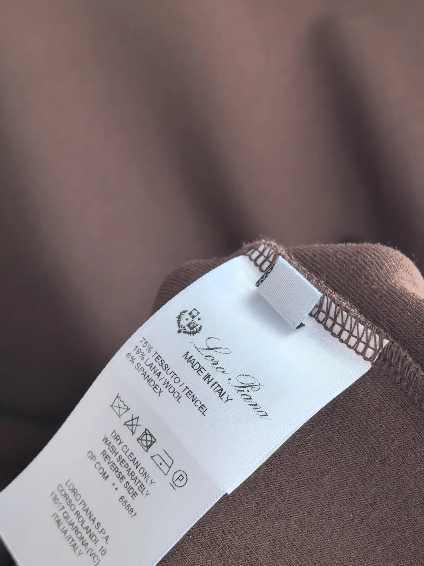 Лонгсливы Мужские Loro Piana 5057984