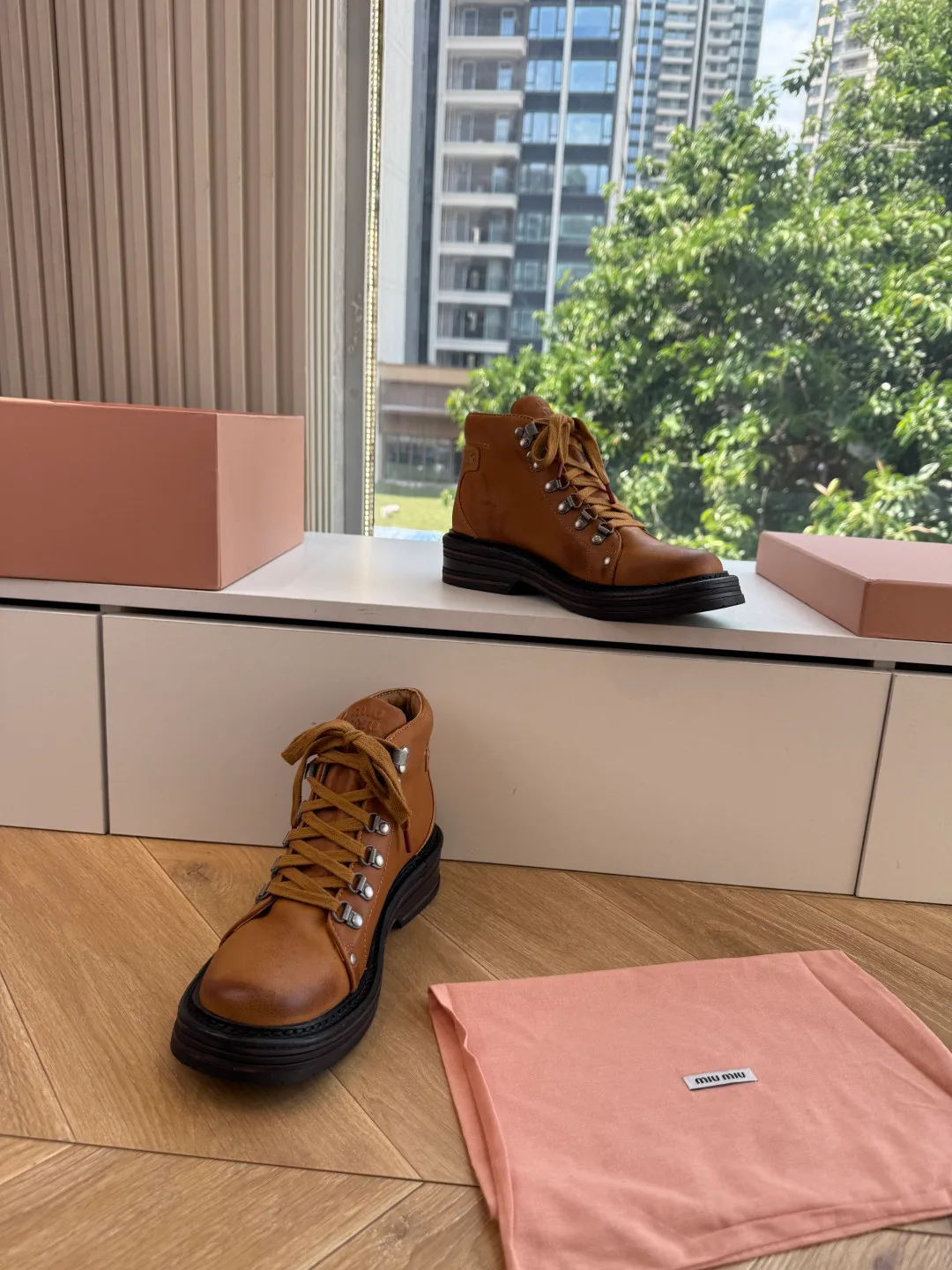 Ботинки Женские Miu Miu 18053427