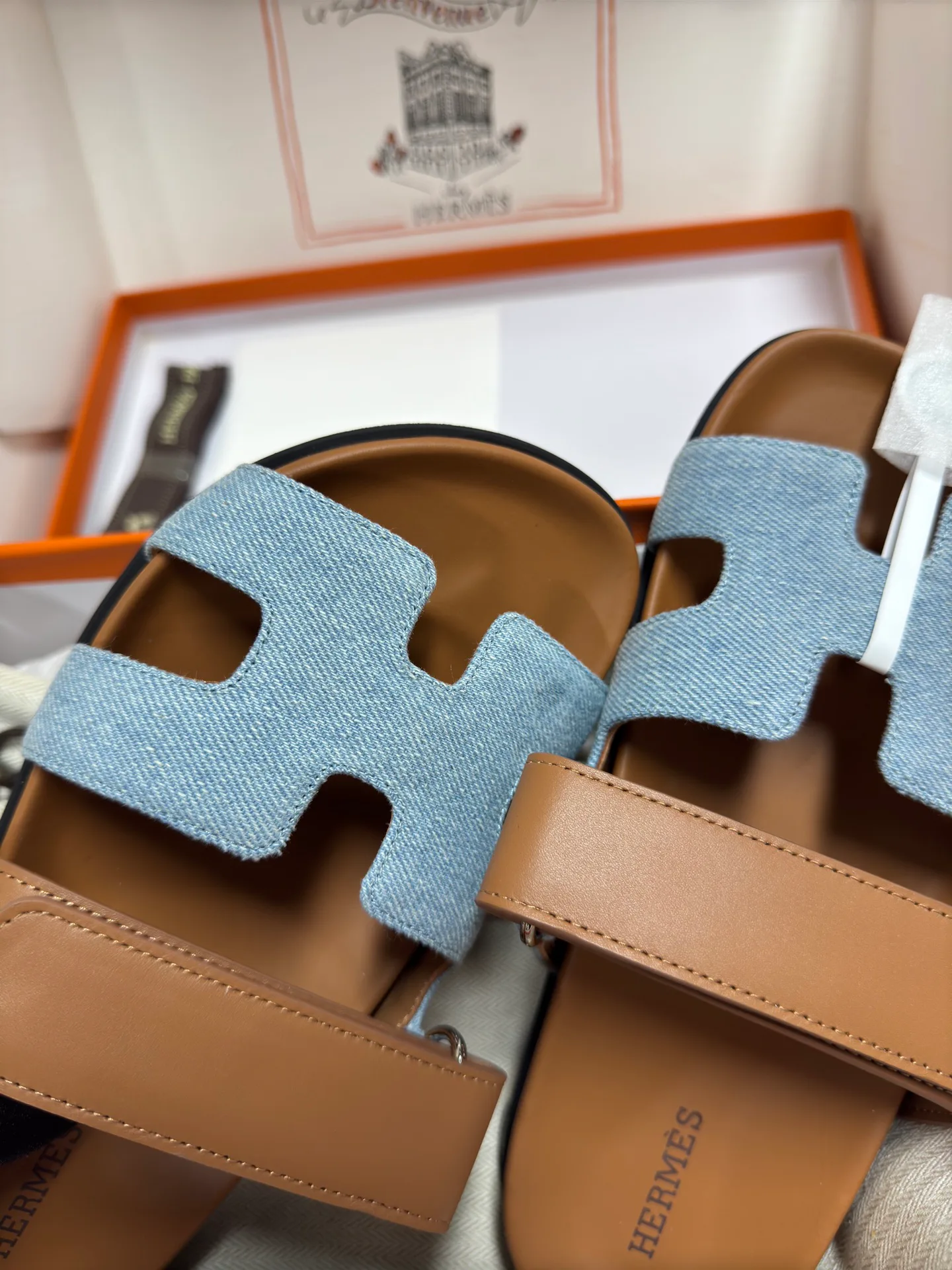 Шлепанцы Женские Hermes 5685