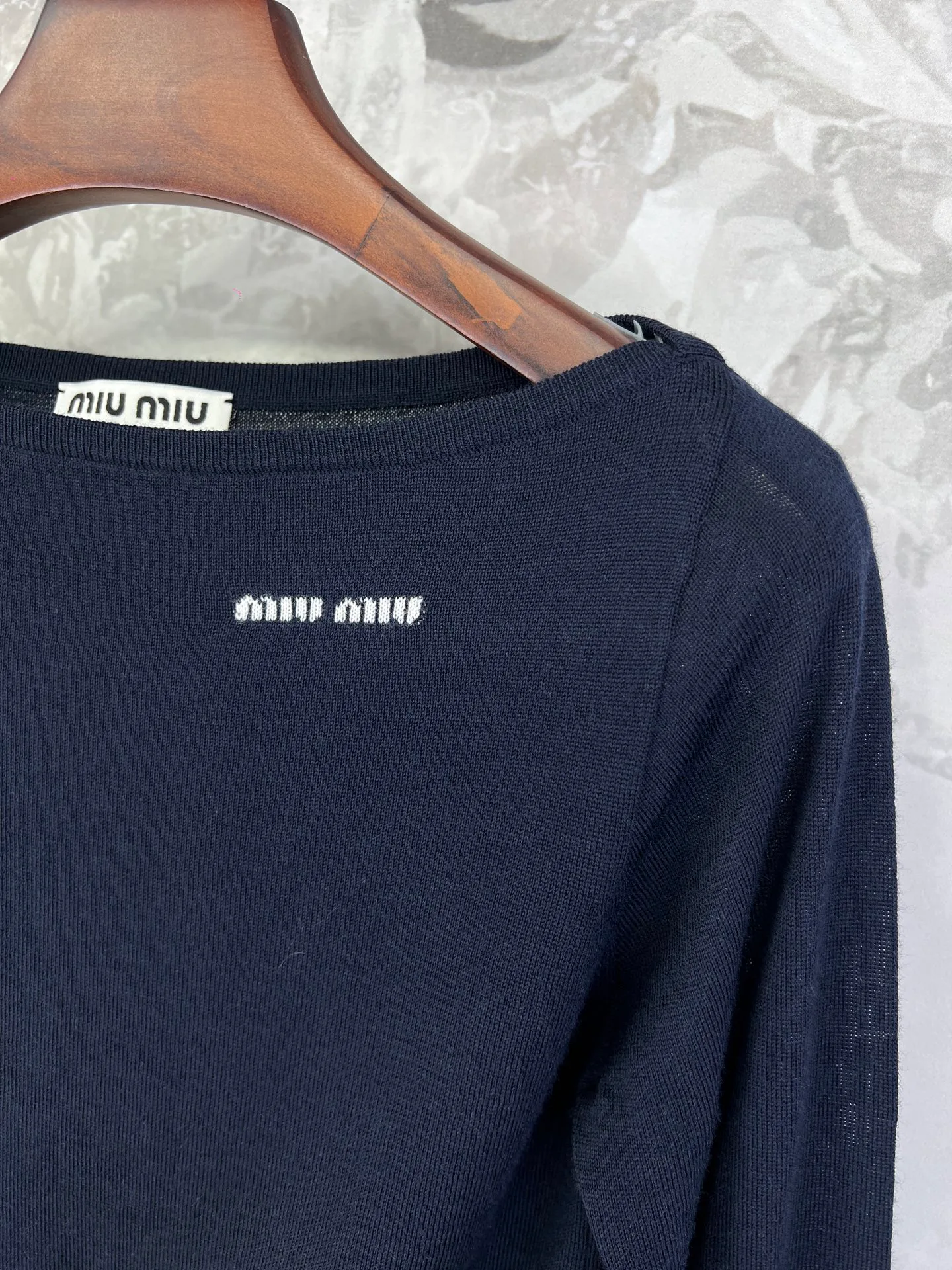 Лонгсливы Женские Miu Miu 25643