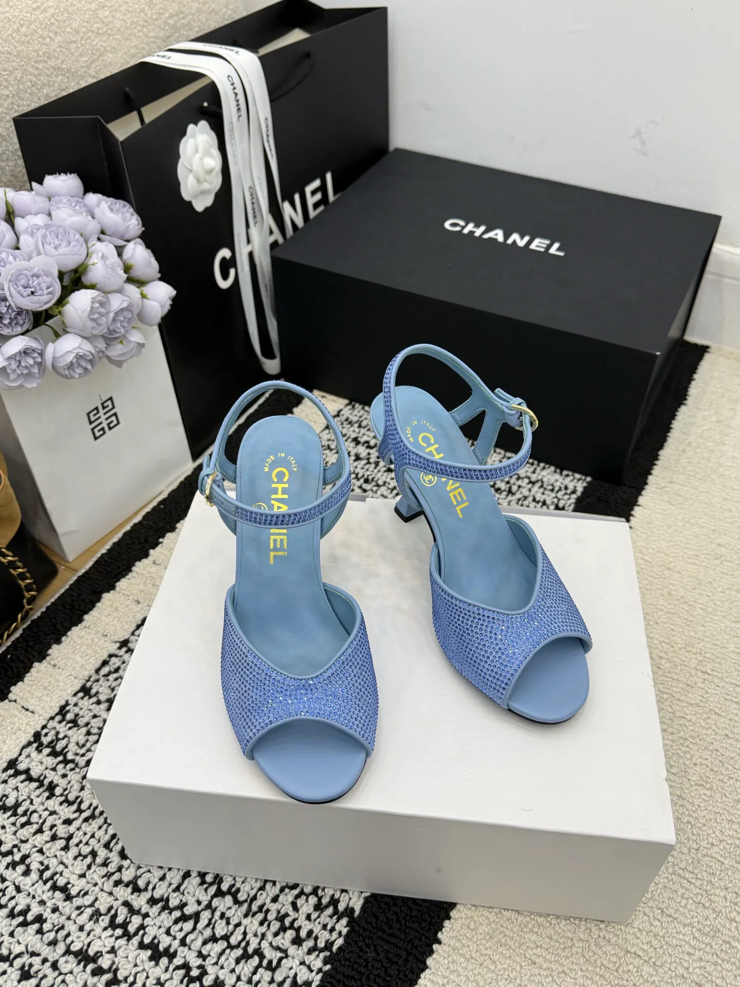 Босоножки Женские Chanel 1224398