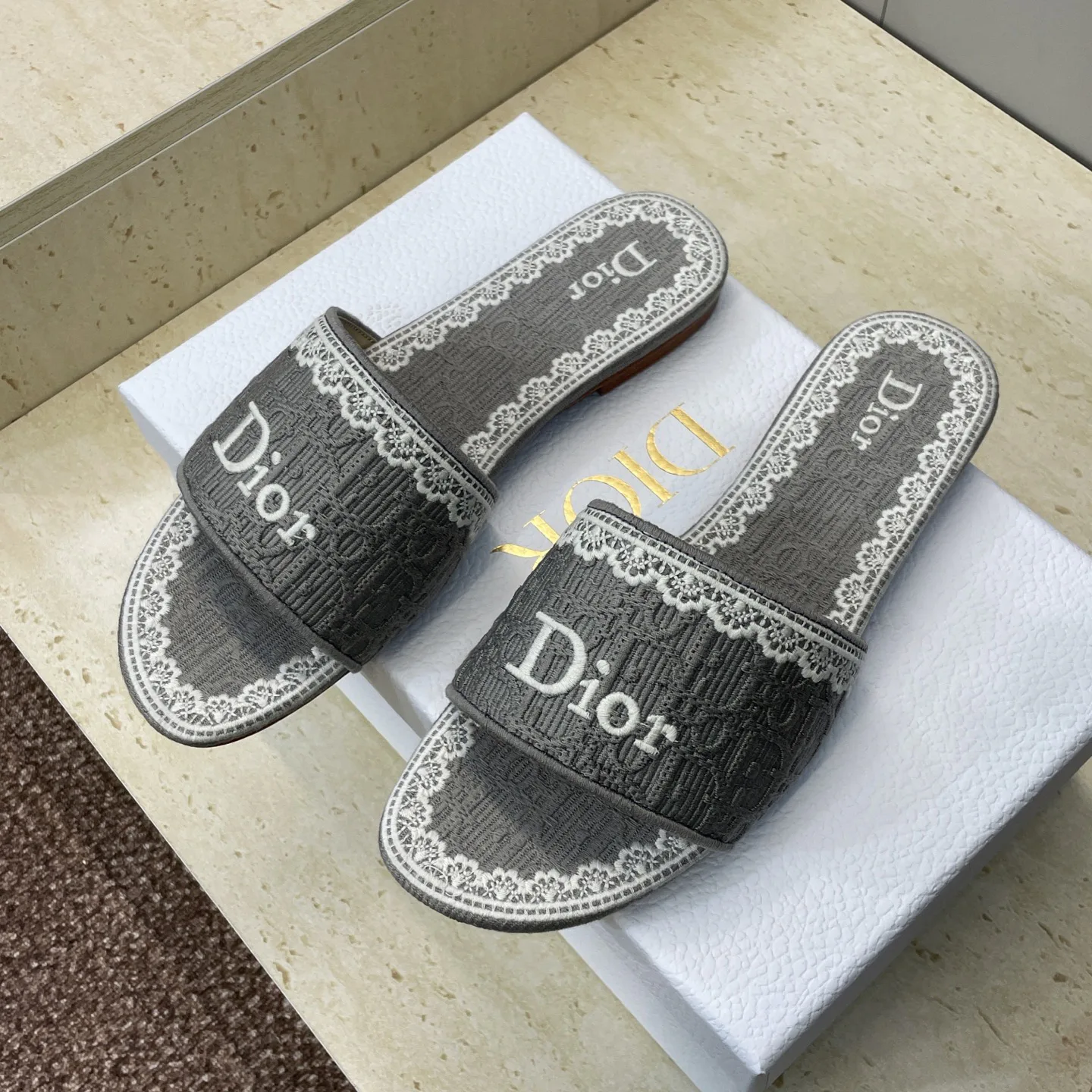 Шлепанцы Женские Christian Dior 1262081