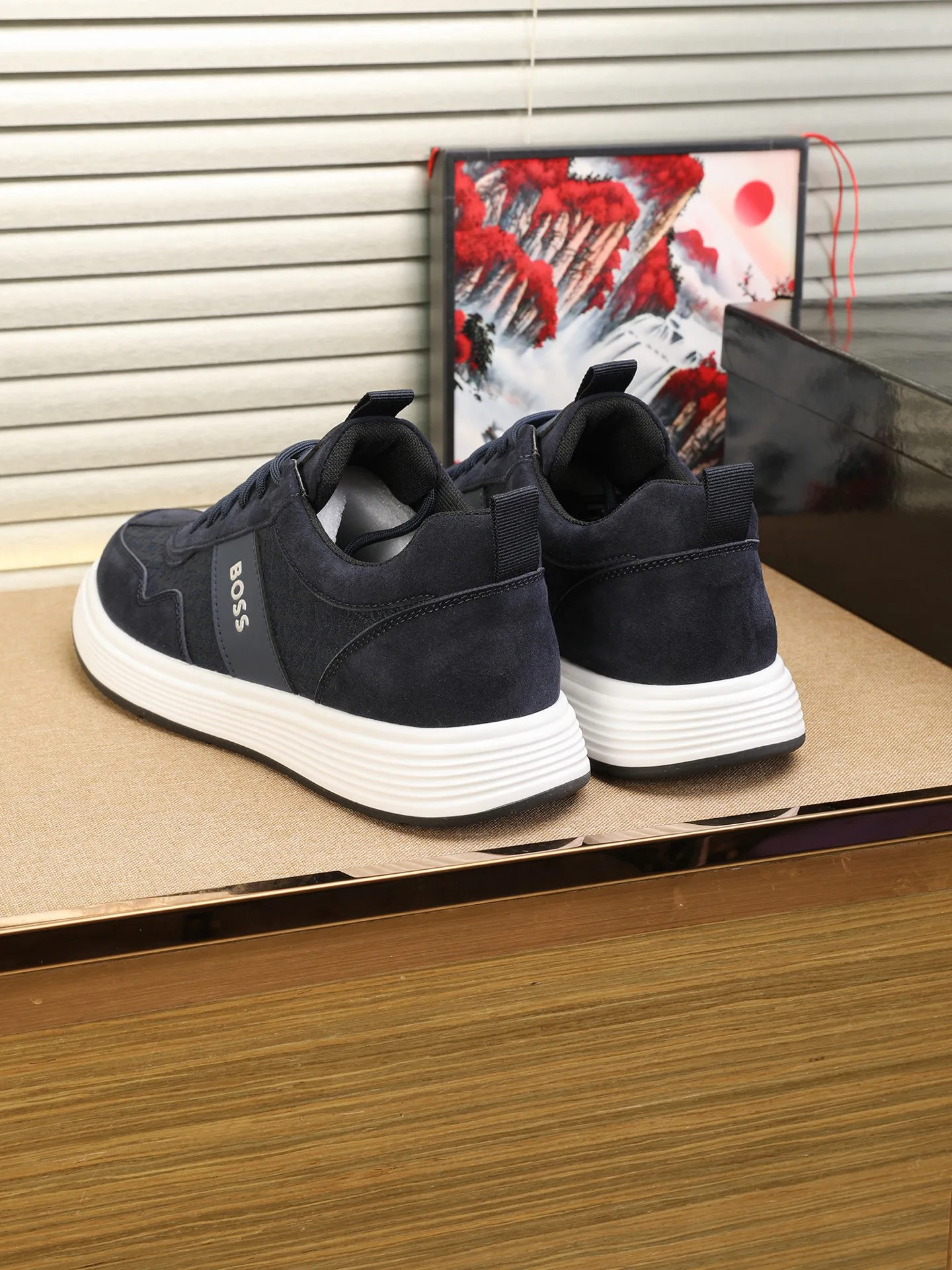 Кроссовки Мужские Hugo Boss 1265573