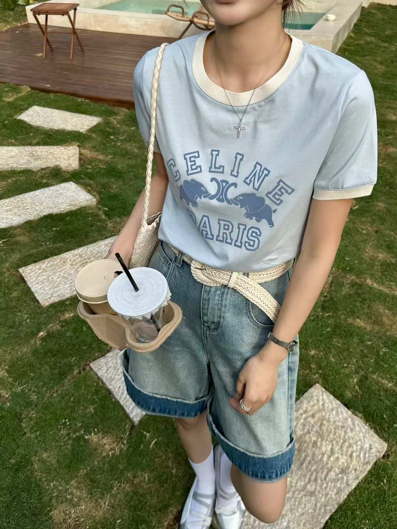 Футболки Женские Celine 11206363