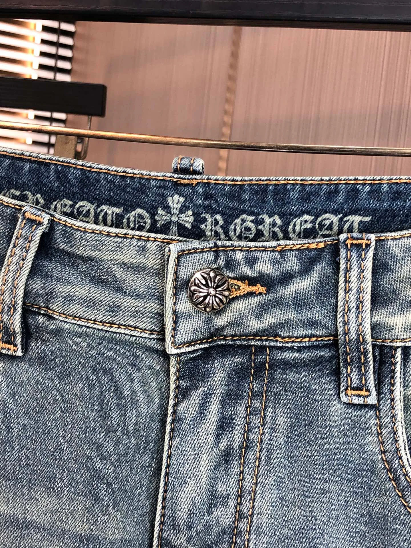 Джинсы Мужские Chrome Hearts 11514648