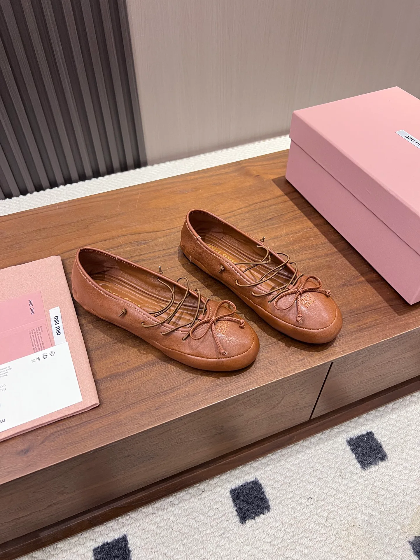 Балетки Женские Miu Miu 12156486