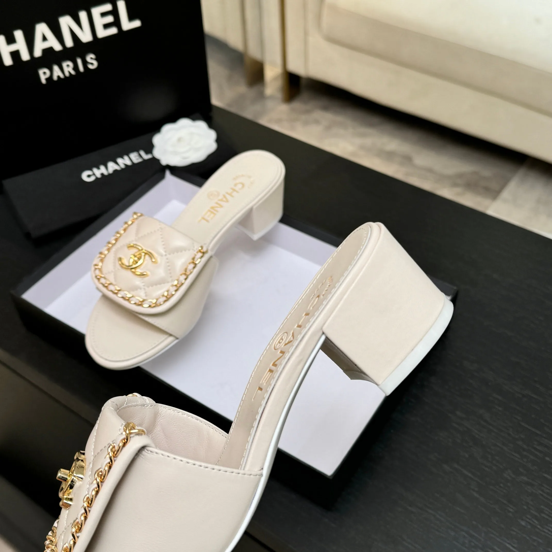 Босоножки Женские Chanel 1468210