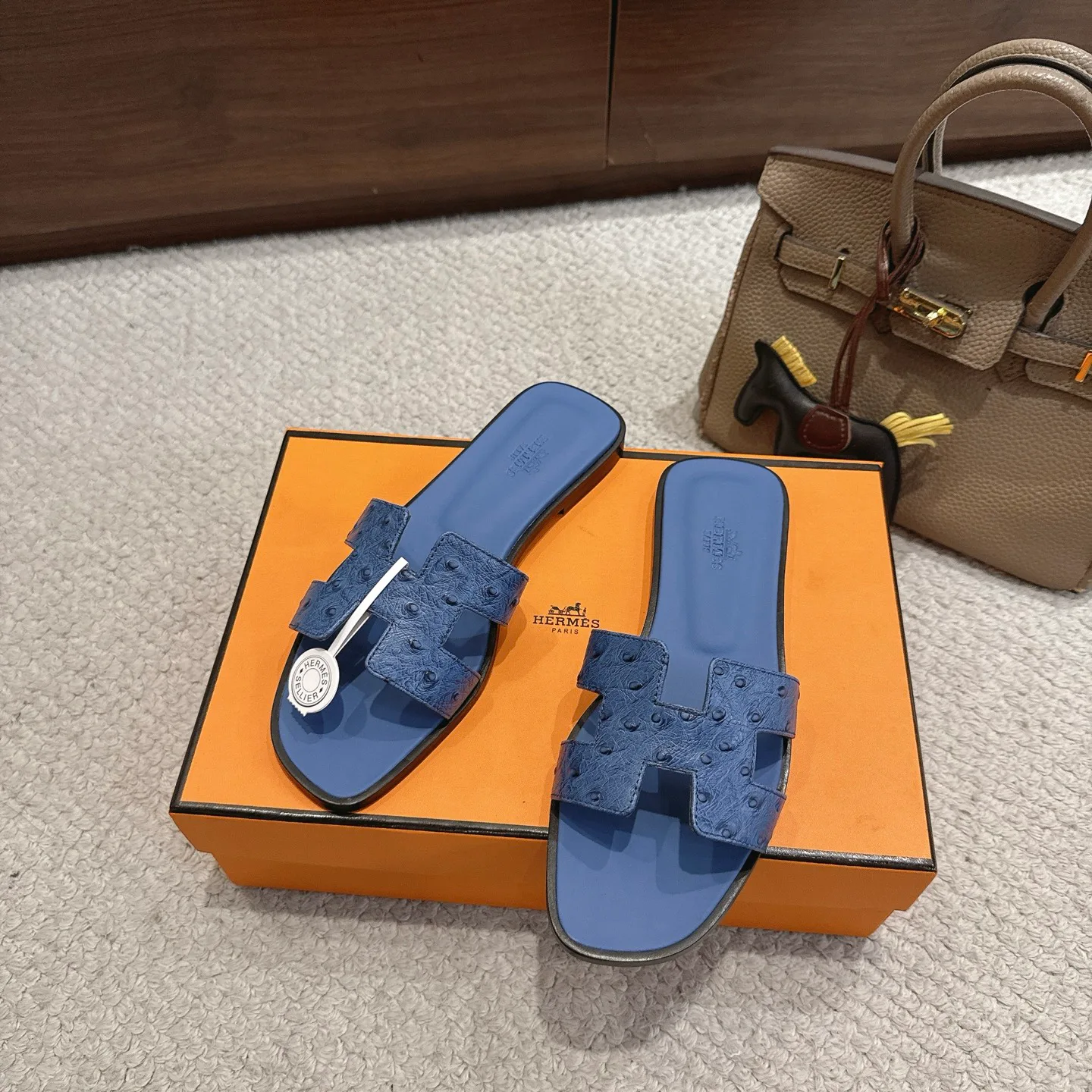 Шлепанцы Женские Hermes 17480726