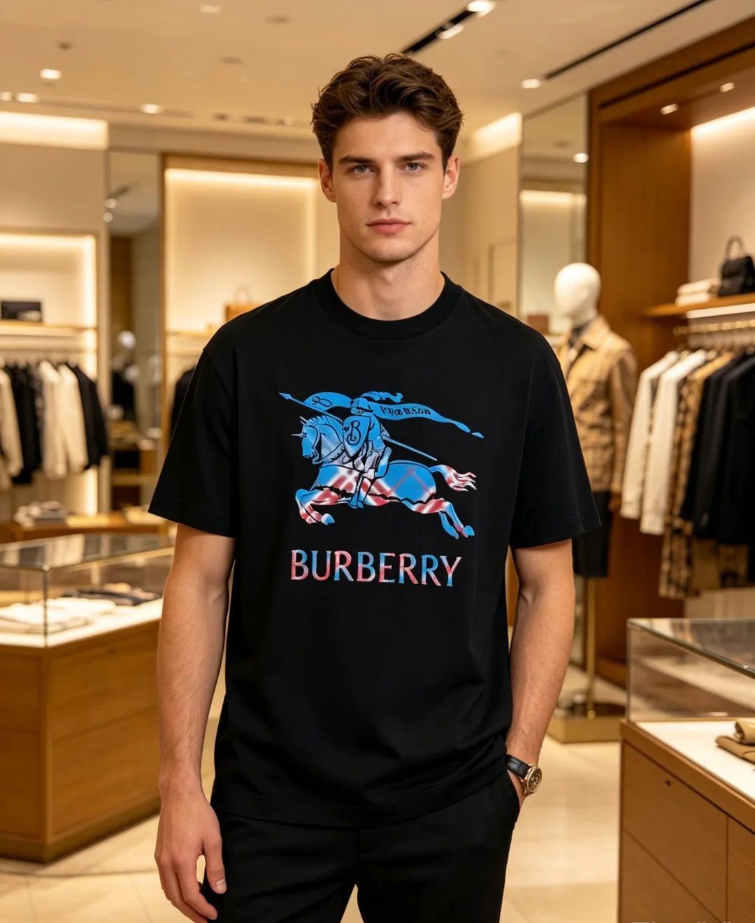 Футболки Мужские Burberry 13442016