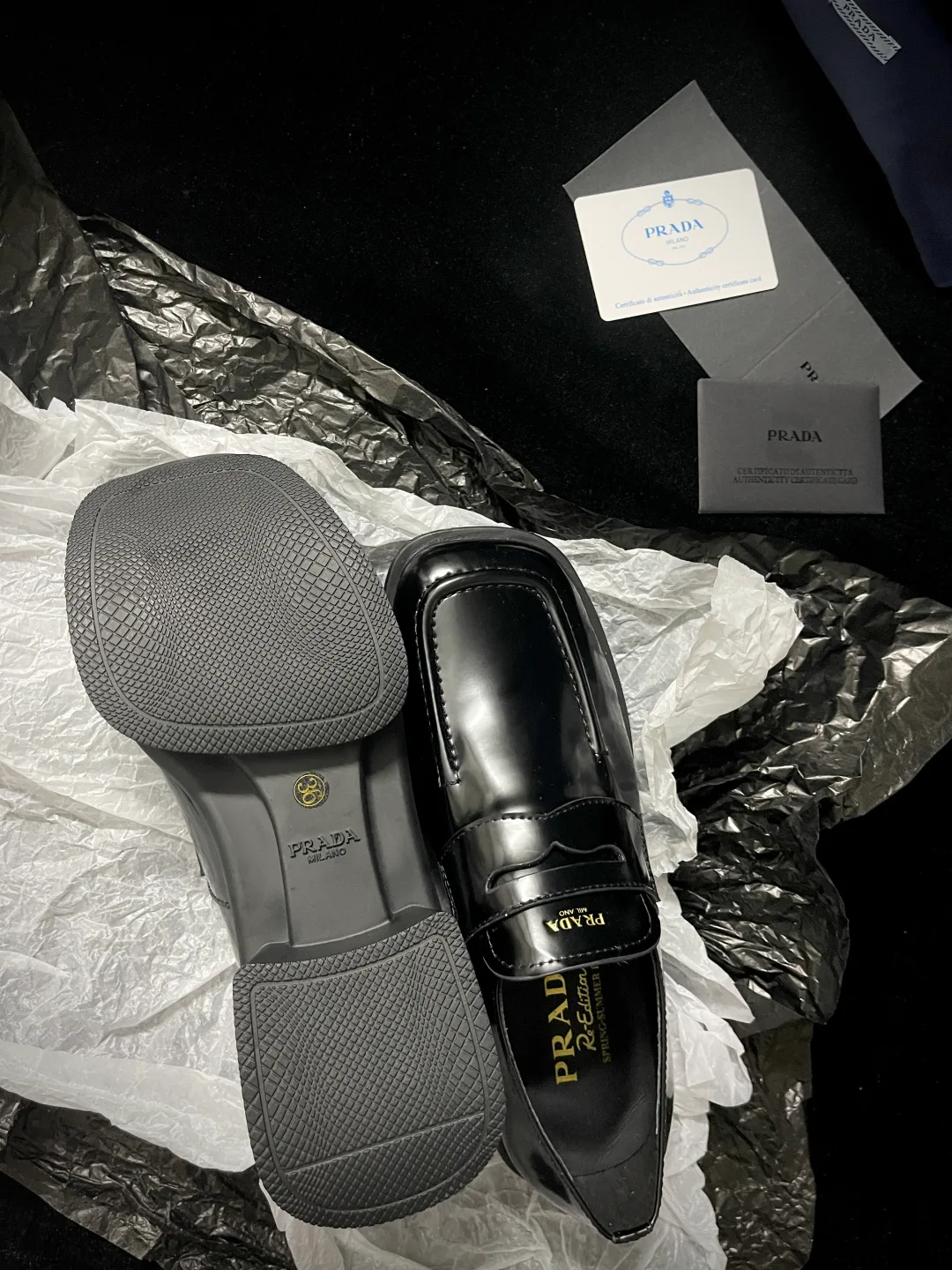 Лоферы Женские Prada 22504