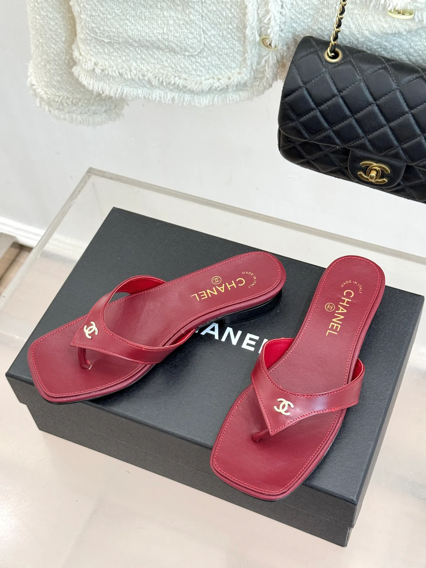 Шлепанцы Женские Chanel 17724128