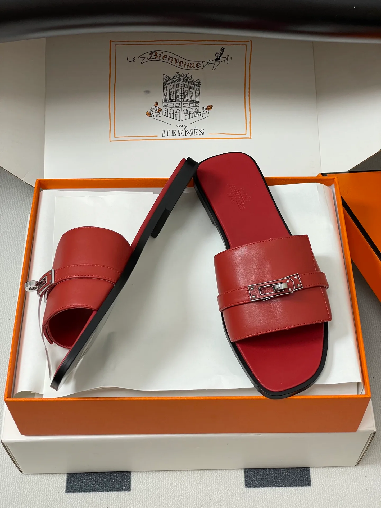 Шлепанцы Женские Hermes 59025