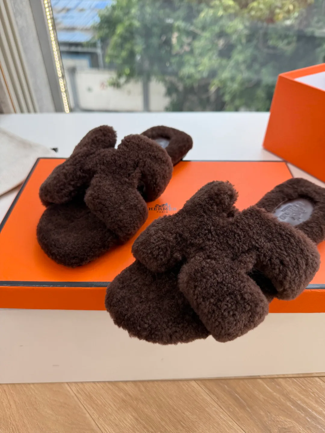Тапочки Женские Hermes 18053263