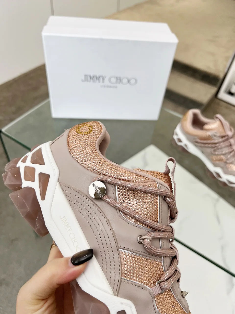 Кроссовки Женские Jimmy Choo 788645