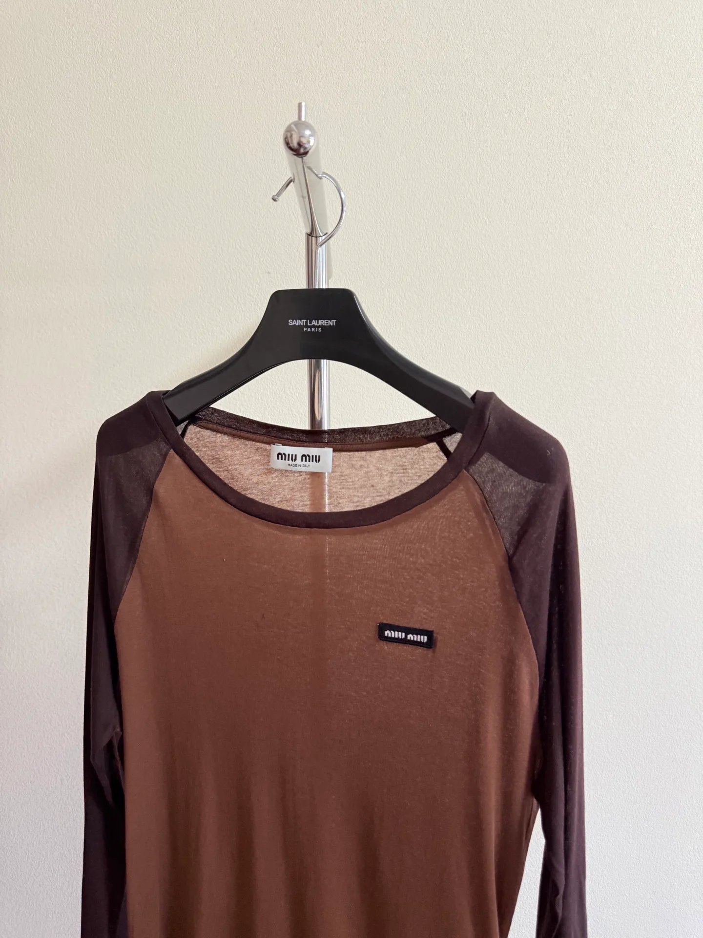 Лонгсливы Женские Miu Miu 27107