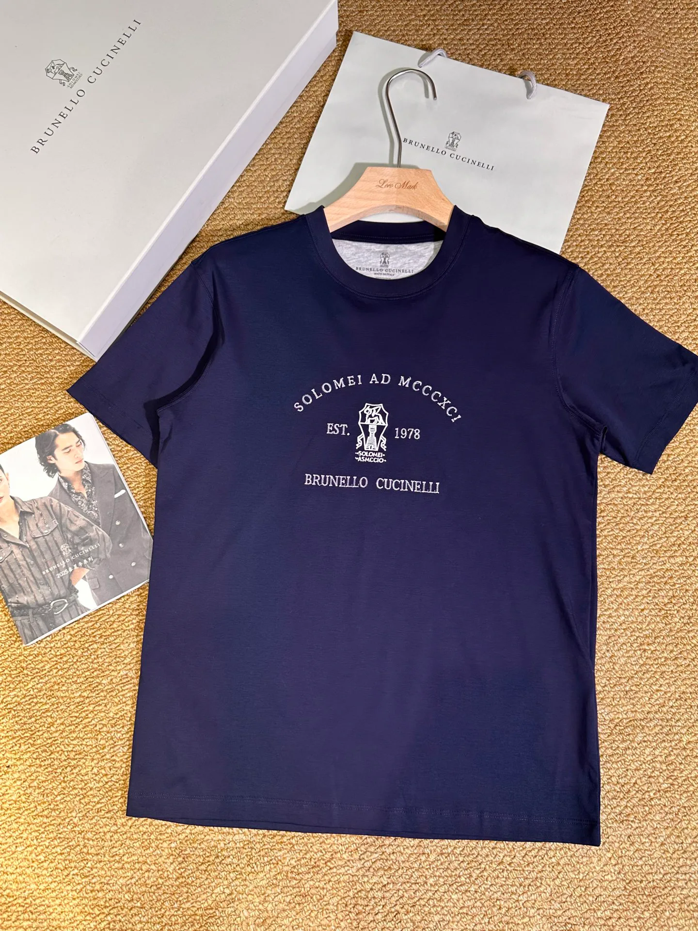 Футболки Мужские Brunello Cucinelli 612488