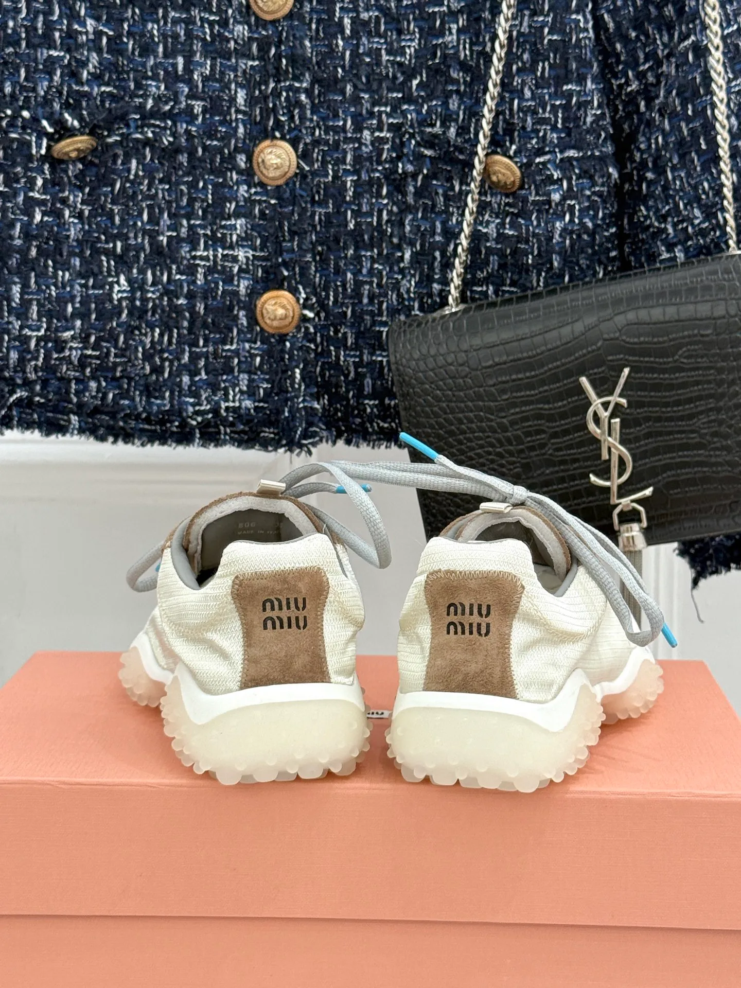 Кроссовки Женские Miu Miu 17597000