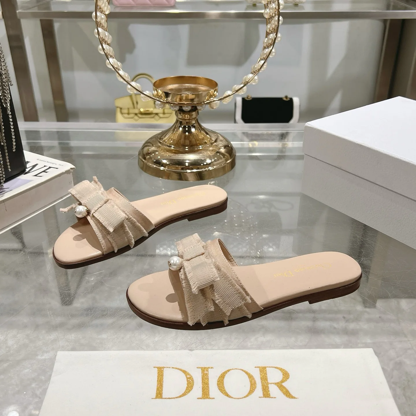 Шлепанцы Женские Christian Dior 20881