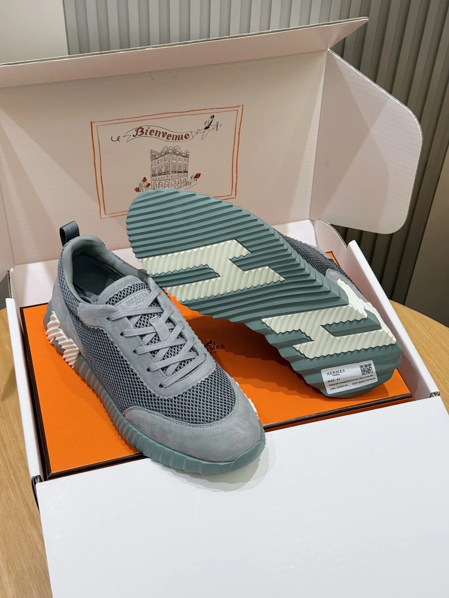 Кроссовки Мужские Hermes 13164678