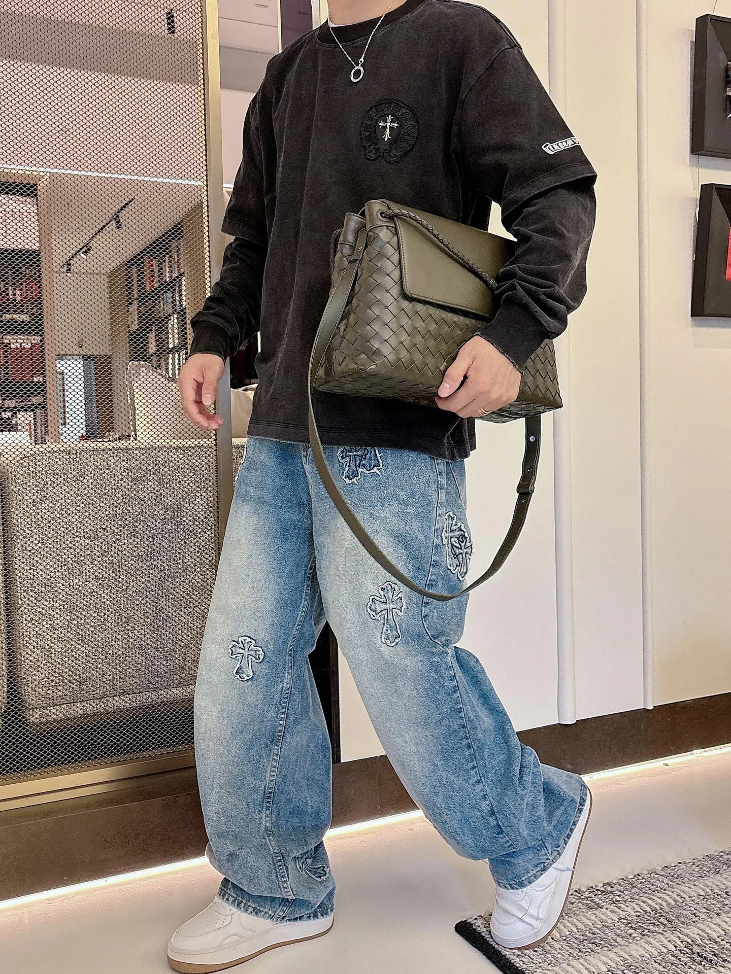 Свитшоты И Худи Мужские Chrome Hearts 999675