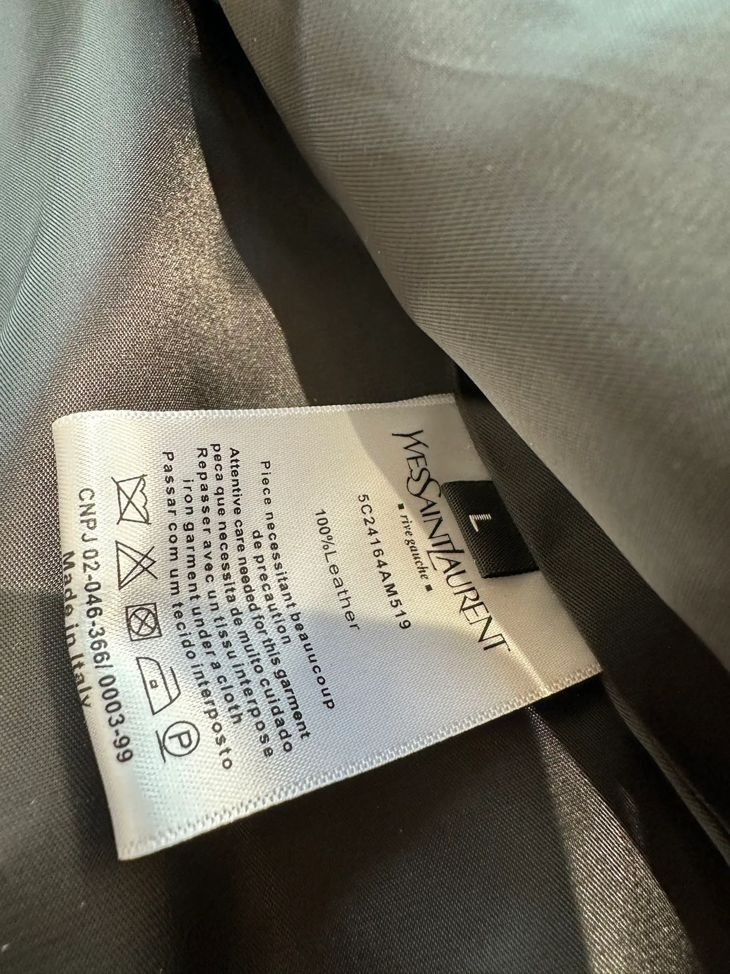 Кожаные Куртки И Дублёнки Женские Saint Laurent 11518173