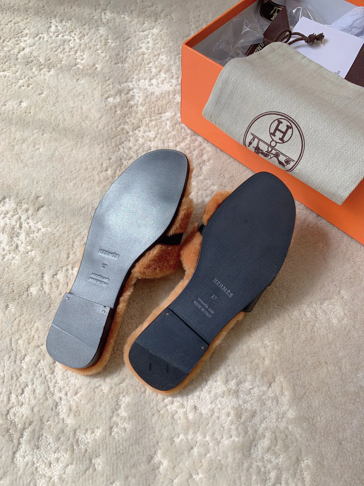 Тапочки Женские Hermes 2211686