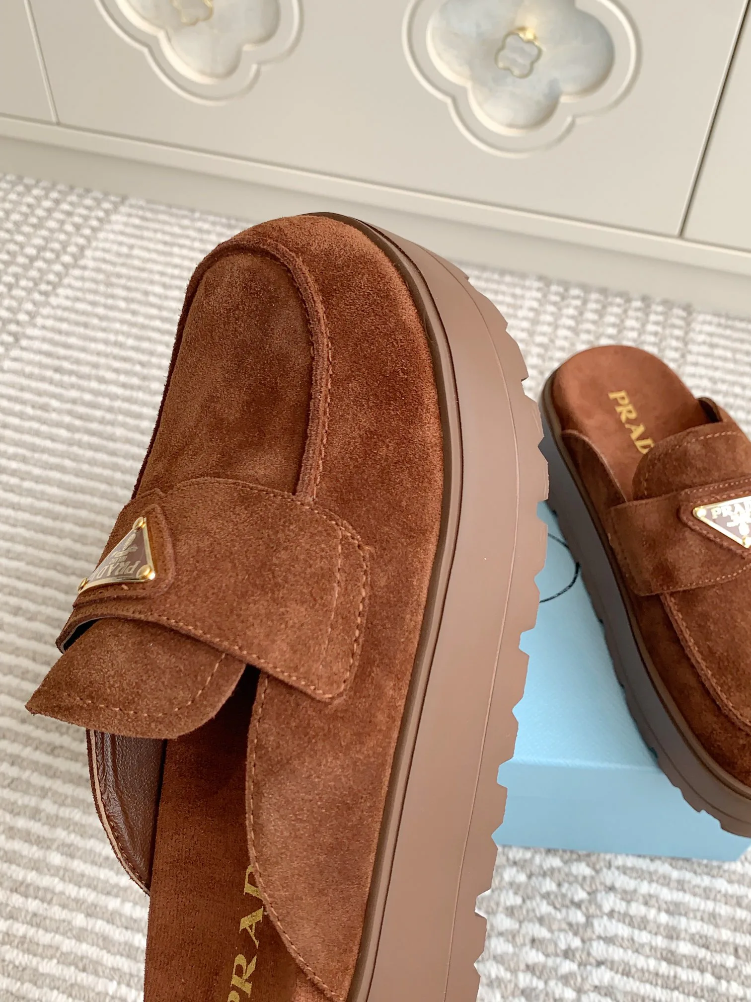 Мюли И Сабо Женские Prada 18922