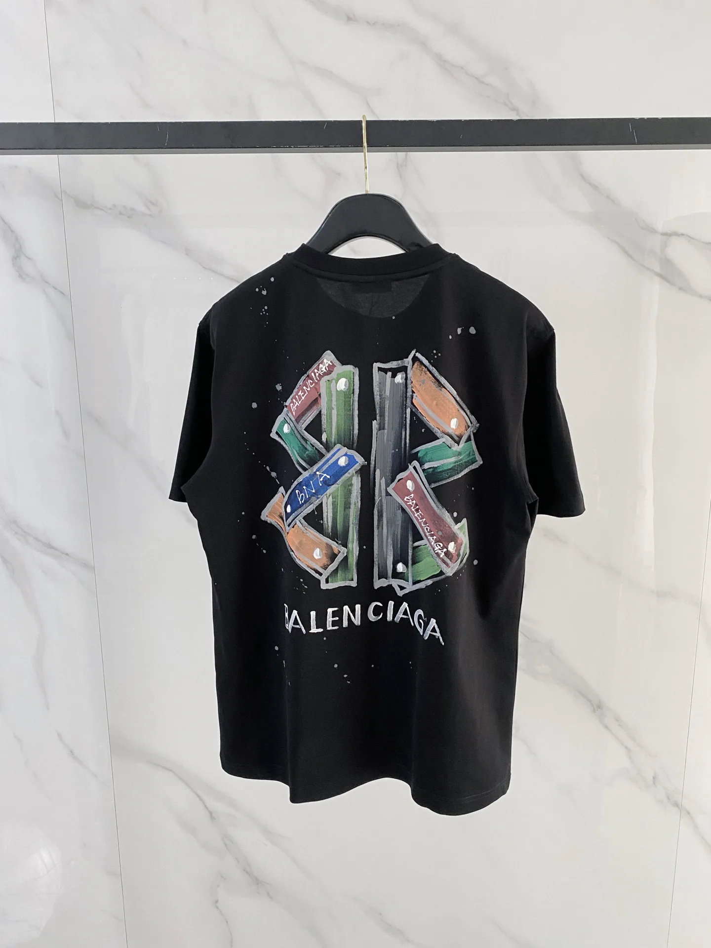 Футболки Мужские Balenciaga 1283088