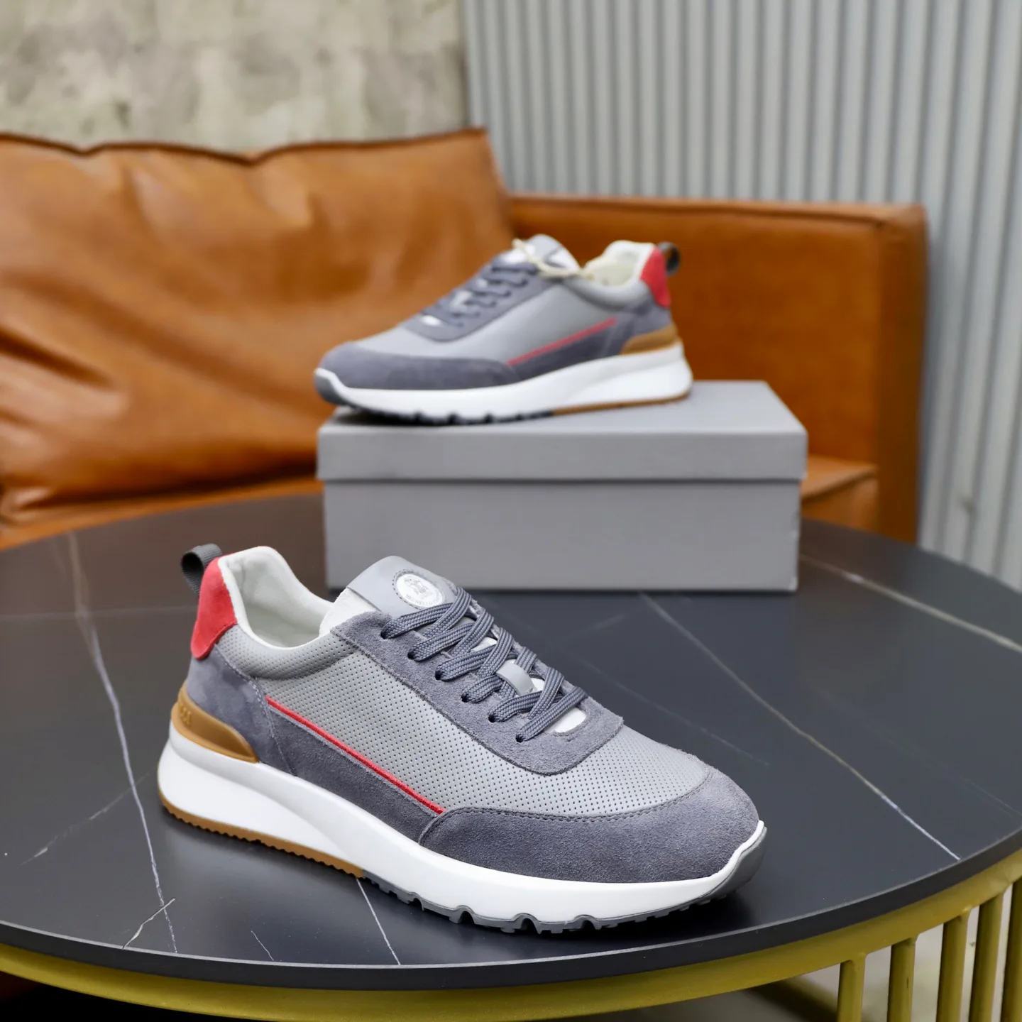 Кроссовки Мужские Brunello Cucinelli 715987