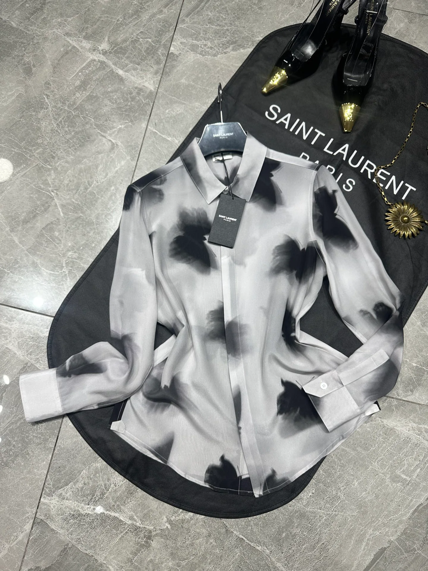 Рубашки Женские Saint Laurent 18515862
