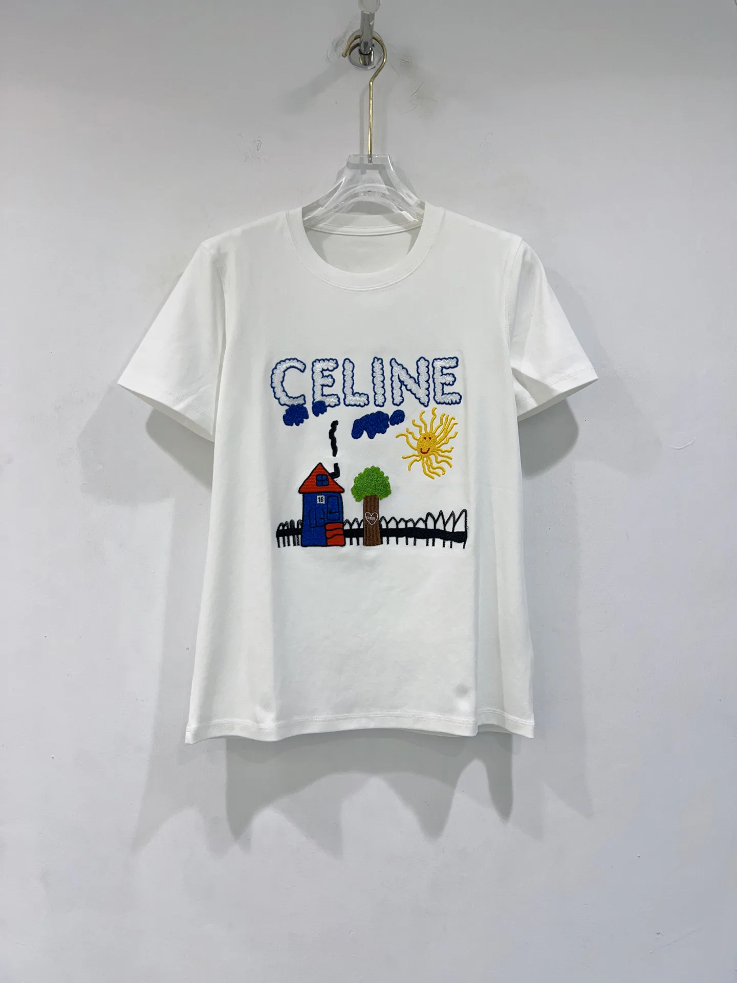 Футболки Женские Celine 13569705