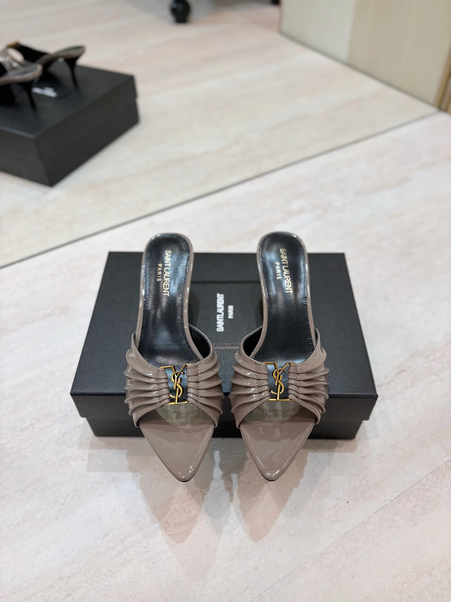 Мюли И Сабо Женские Saint Laurent 17476078