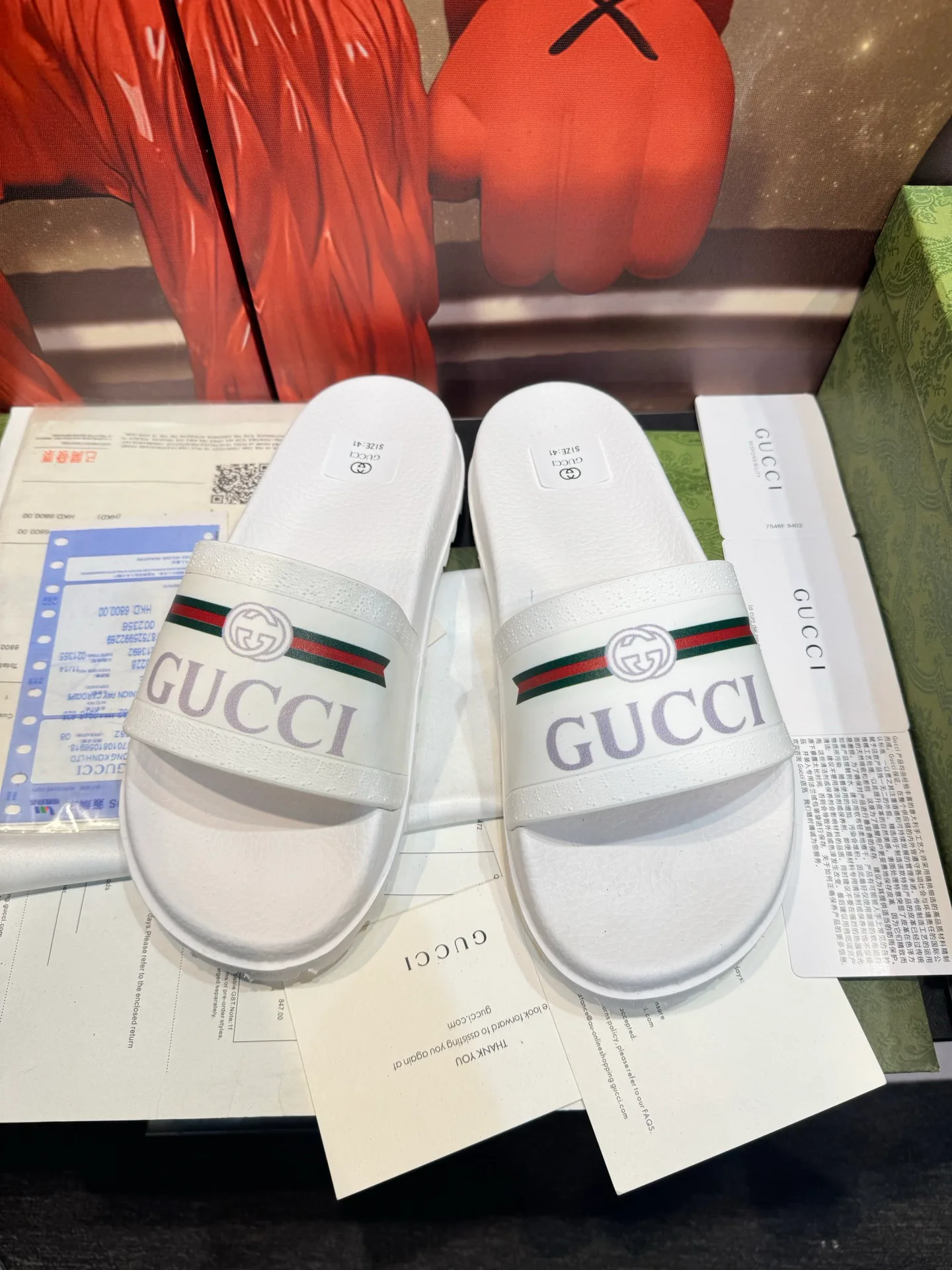 Шлепанцы Женские Gucci 10313910