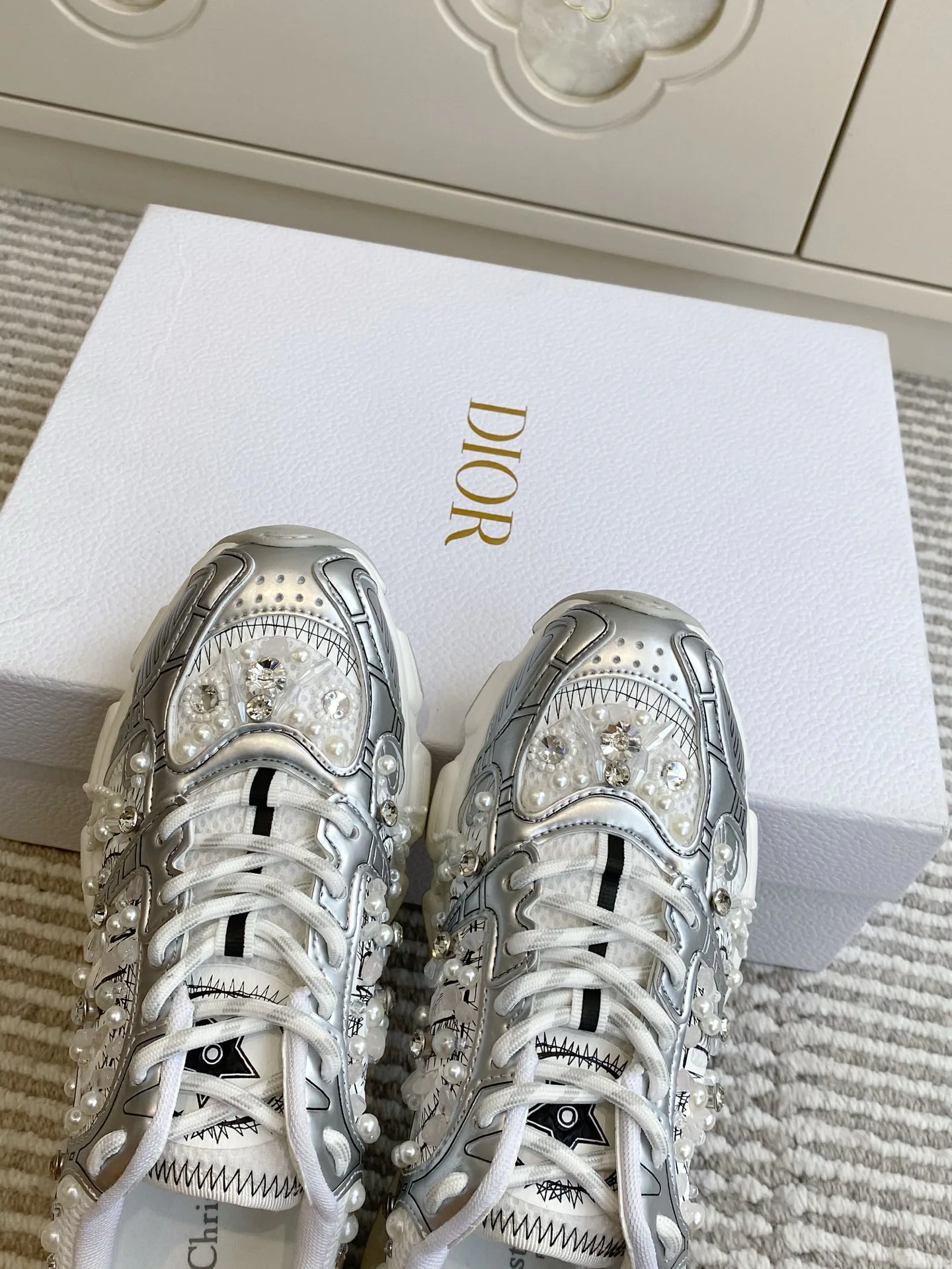 Кроссовки Женские Christian Dior 1885707