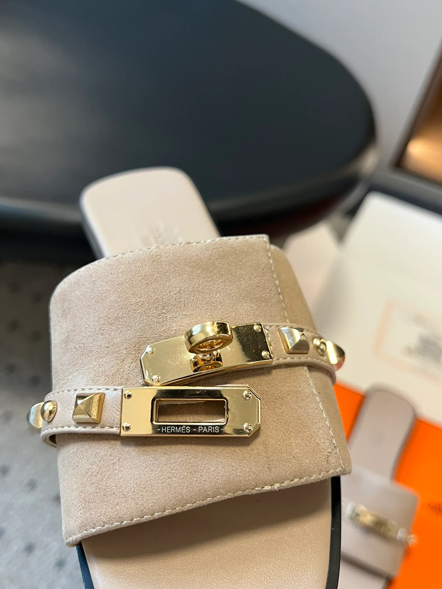 Шлепанцы Женские Hermes 8174