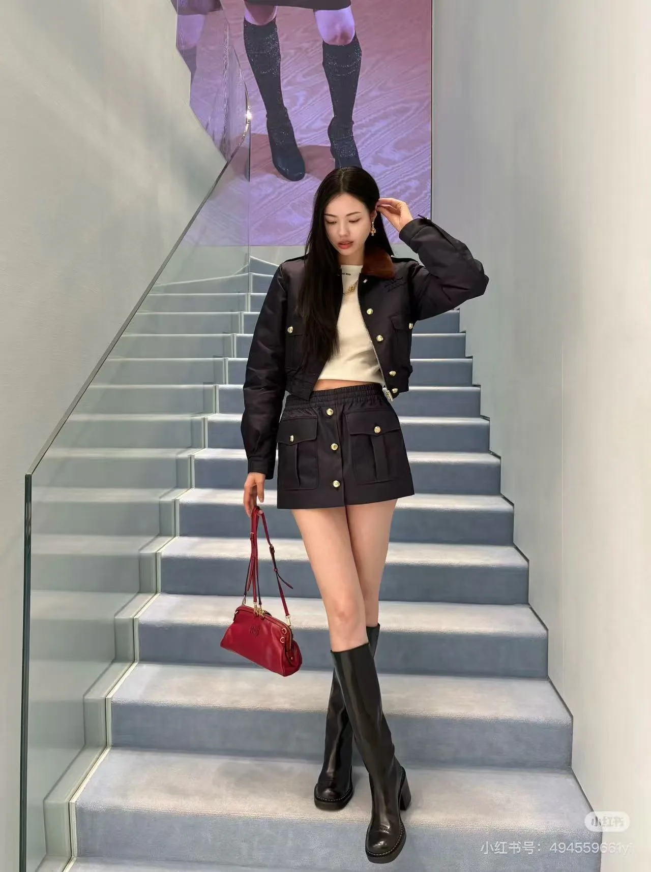 Куртки И Пуховики Женские Miu Miu 578886