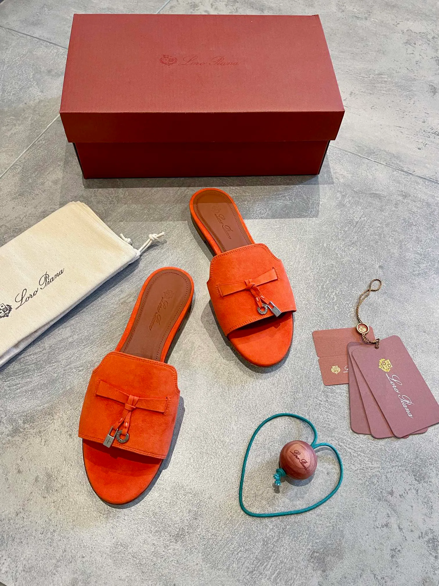 Шлепанцы Женские Loro Piana 1022031