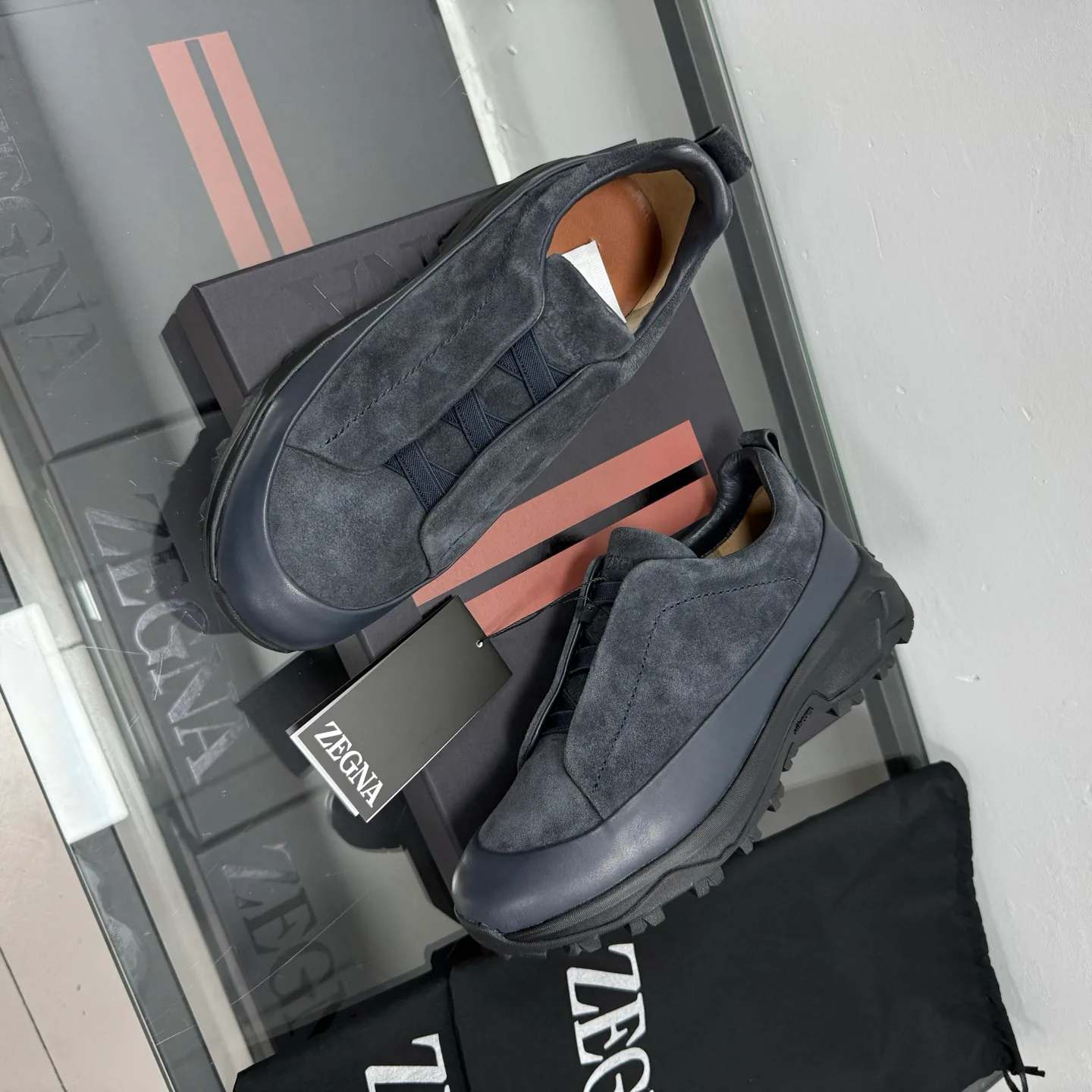 Кроссовки Мужские Zegna 13563420