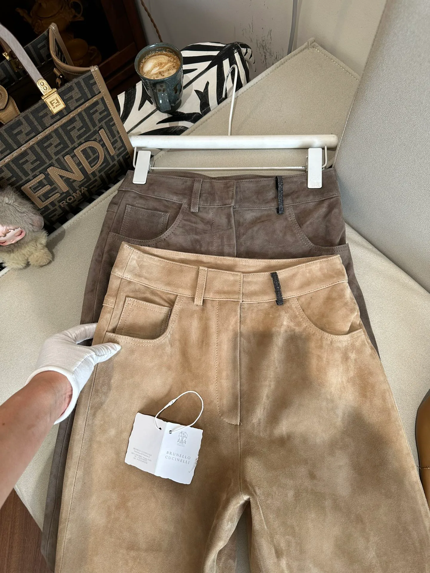 Брюки Женские Brunello Cucinelli 11814018