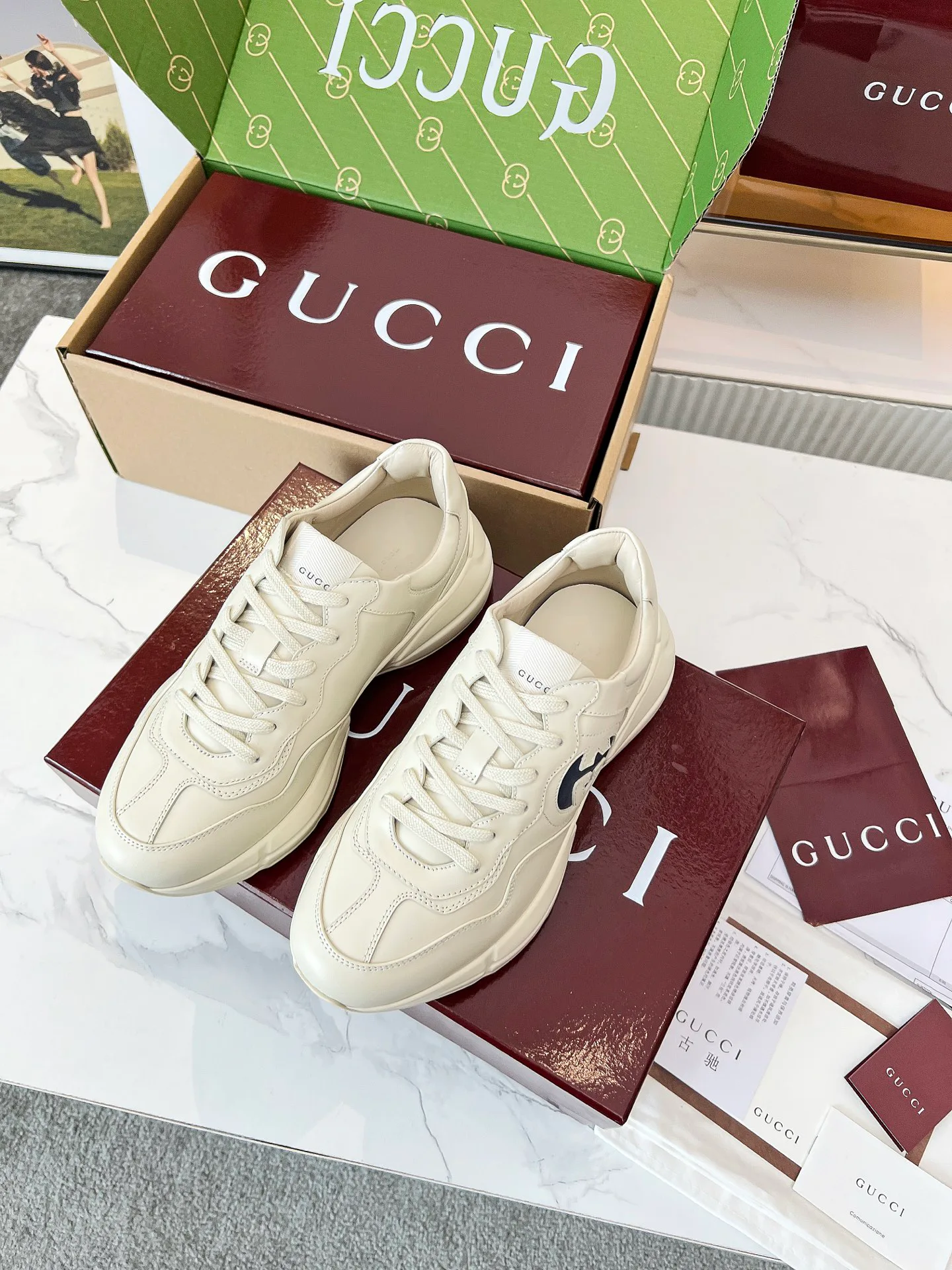 Кроссовки Женские Gucci 87787