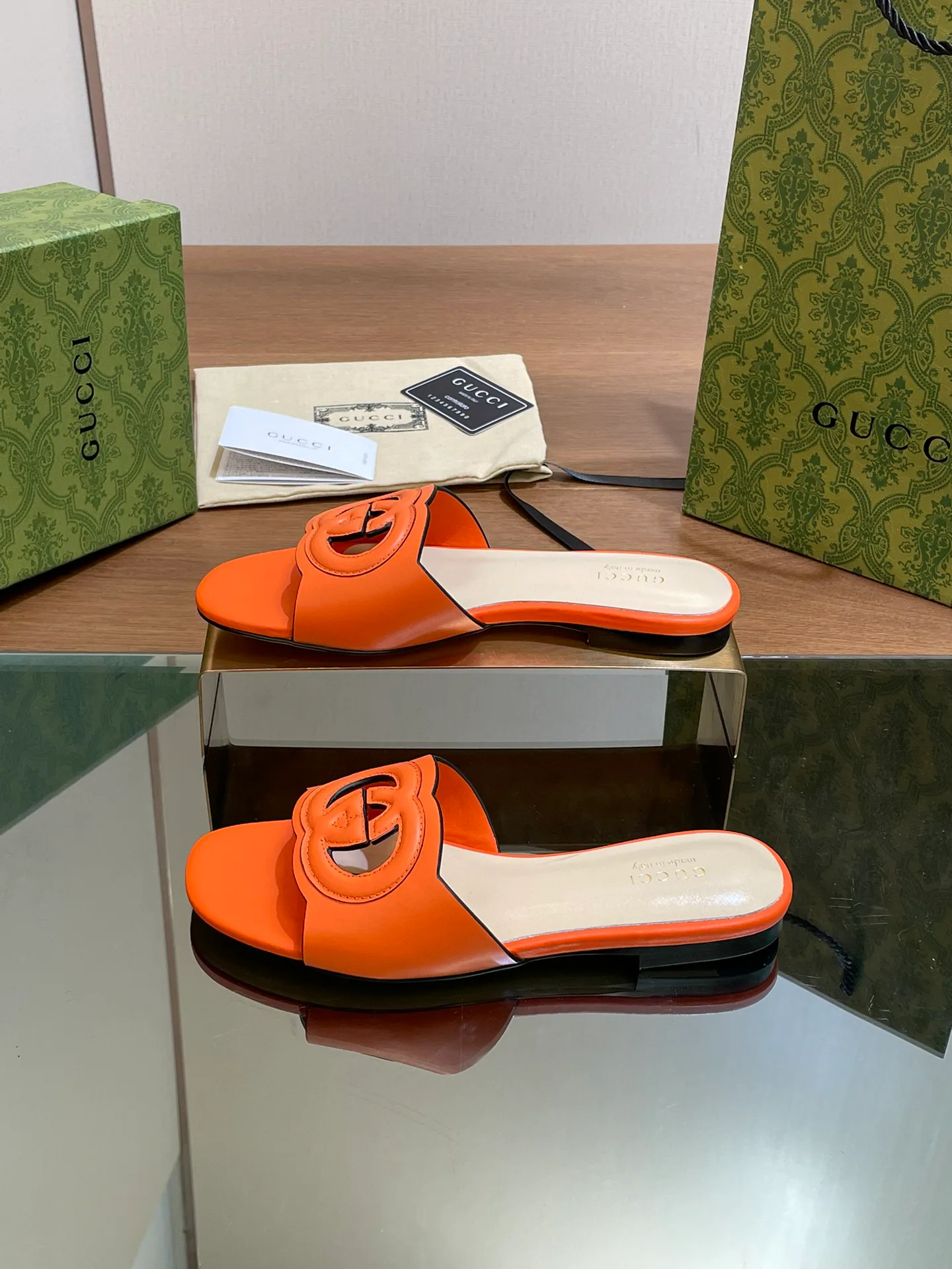 Шлепанцы Женские Gucci 11577