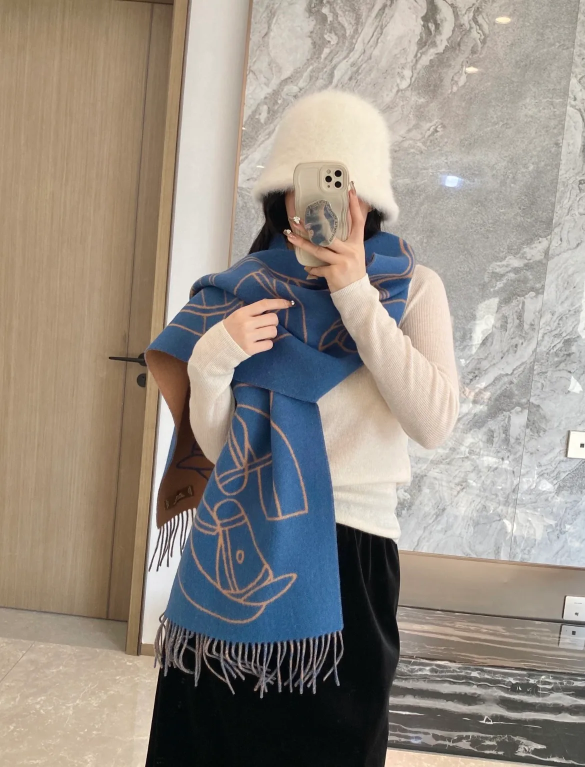 Шарфы Hermes 76720