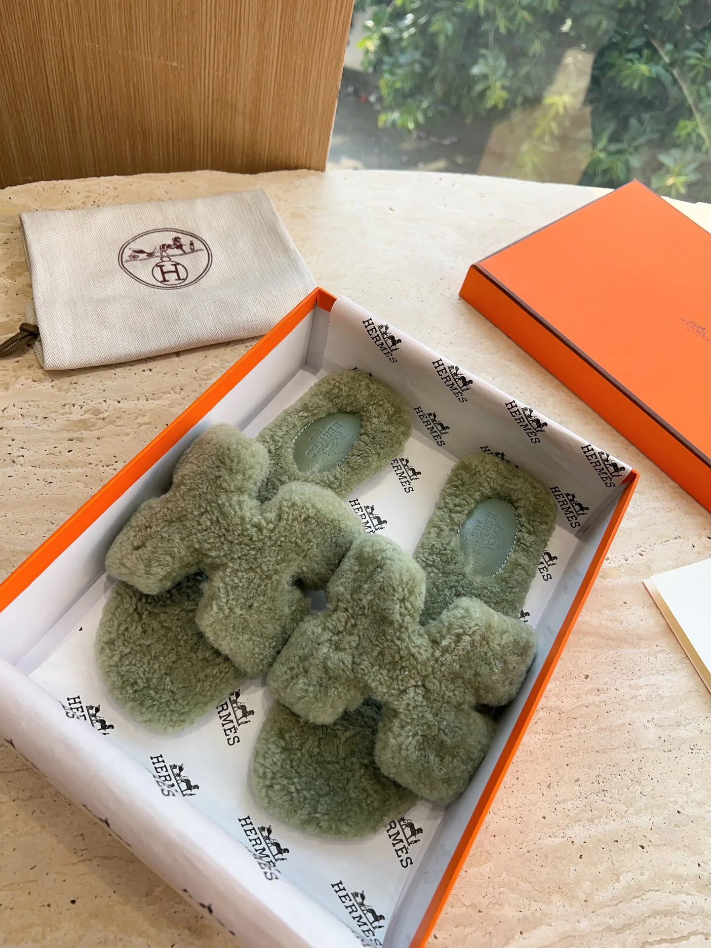 Тапочки Женские Hermes 18053285